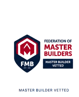 Federation of Master Builders - MASTER BUILDER VETTED verification badge