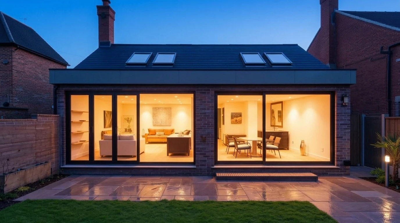 Rear extension & open-plan living in Highgate, North London (N6)